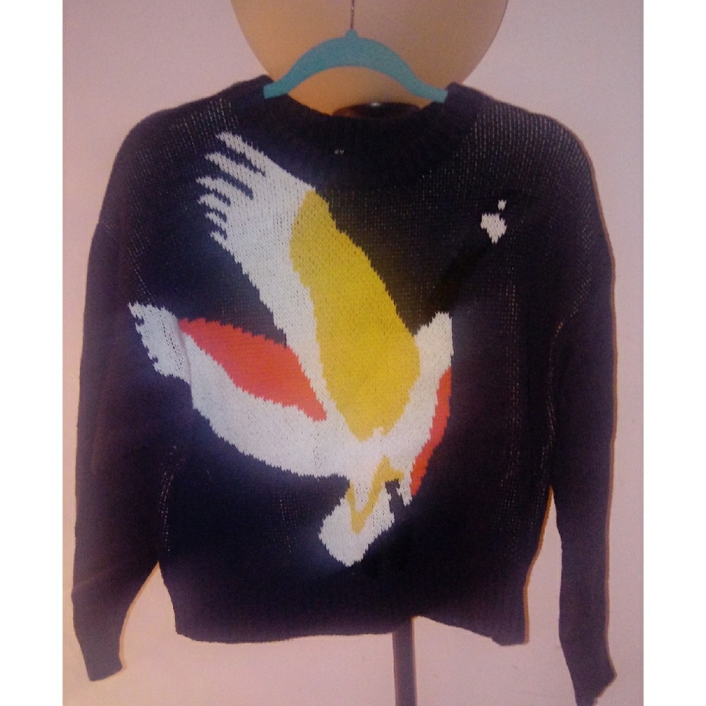 H&M Long Sleeve Crop Sweater